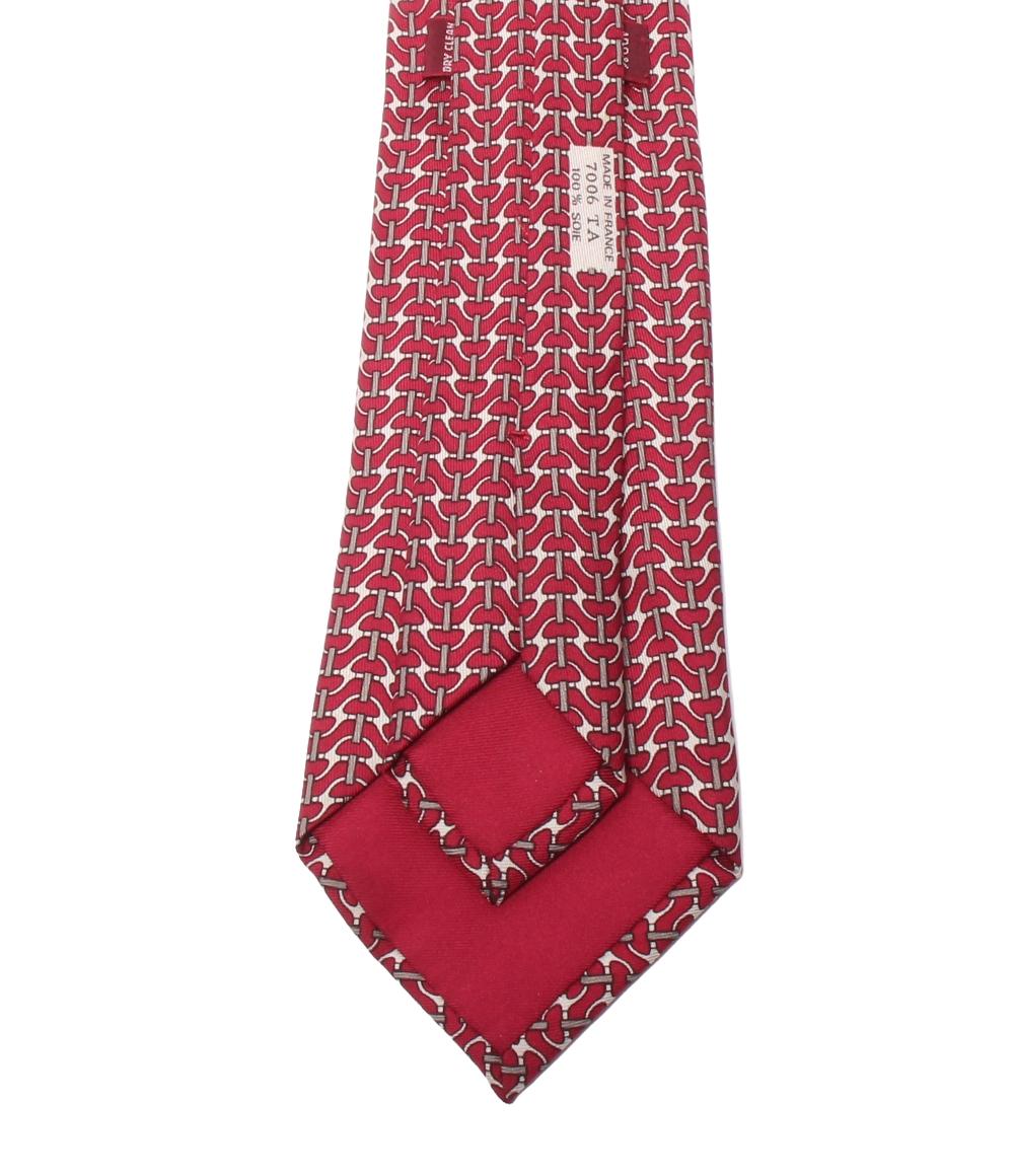 エルメス ネクタイ シルク100％ メンズ HERMES