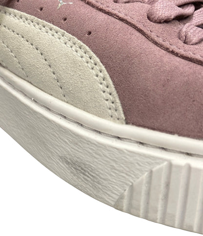 PUMA ローカットスニーカー スウェード プラットフォーム 362223-11 レディース SIZE 24.0 プーマ