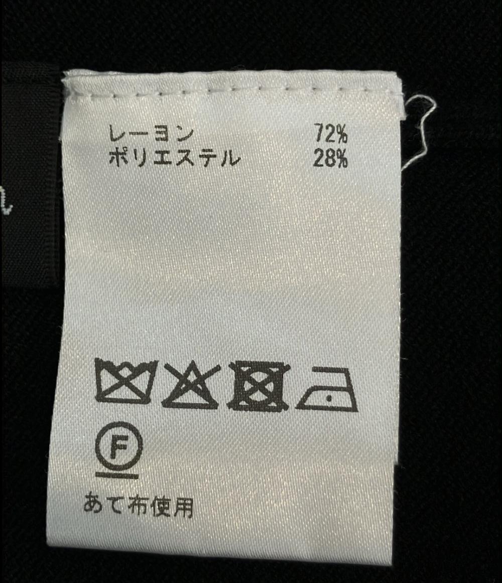 Diagram 長袖ワンピース タグ付き バイカラーストレートニットOP 0325433329-00 レディース SIZE 36 (S) ダイアグラム