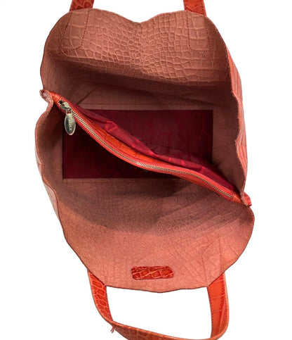 Furla ハンドバッグ クロコ型押し レディース フルラ