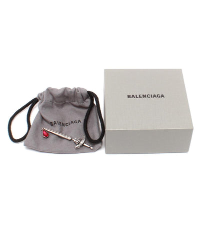 バレンシアガ ピアス  片耳用 Goth Sword ゴスソード BBロゴ メンズ BALENCIAGA