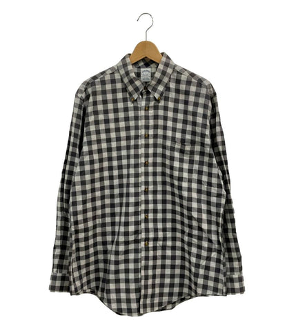 ブルックスブラザーズ 長袖シャツ チェック柄 メンズ SIZE L (L) Brooks Brothers