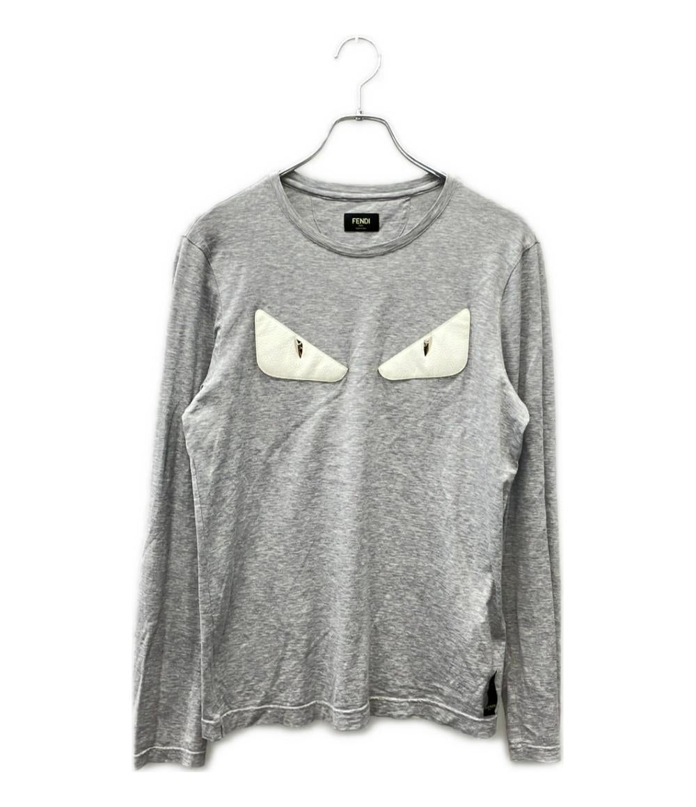 美品 FENDI 長袖Tシャツ バッグバグズ PR12-16-1082 メンズ SIZE 46 (M) フェンディ