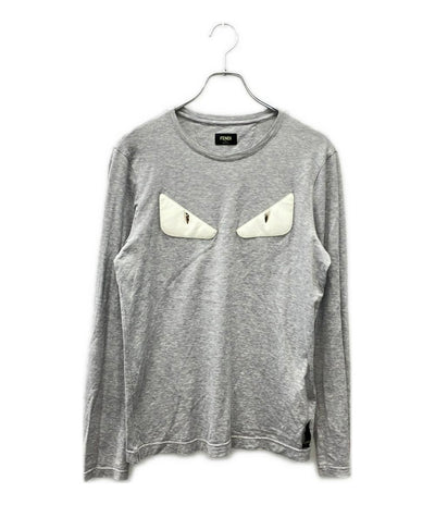 美品 FENDI 長袖Tシャツ バッグバグズ PR12-16-1082 メンズ SIZE 46 (M) フェンディ