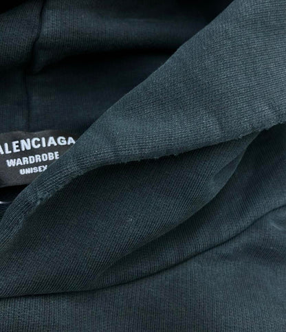 美品 BALENCIAGA Political Campaign Hoodie ポリティカル キャンペーン フーディー プルオーバー パーカー IT07 620973 TKV19 9034 メンズ SIZE XXS