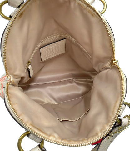COACH 2WAY ハンドバッグ ショルダーバッグ 肩掛け ドット柄 シグネチャー 22474 レディース コーチ