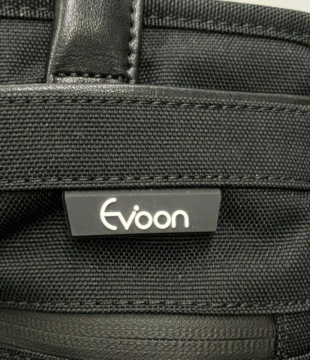 美品 Evoon トートバッグ ショルダーバッグ 2WAY 斜め掛け メンズ エボーン
