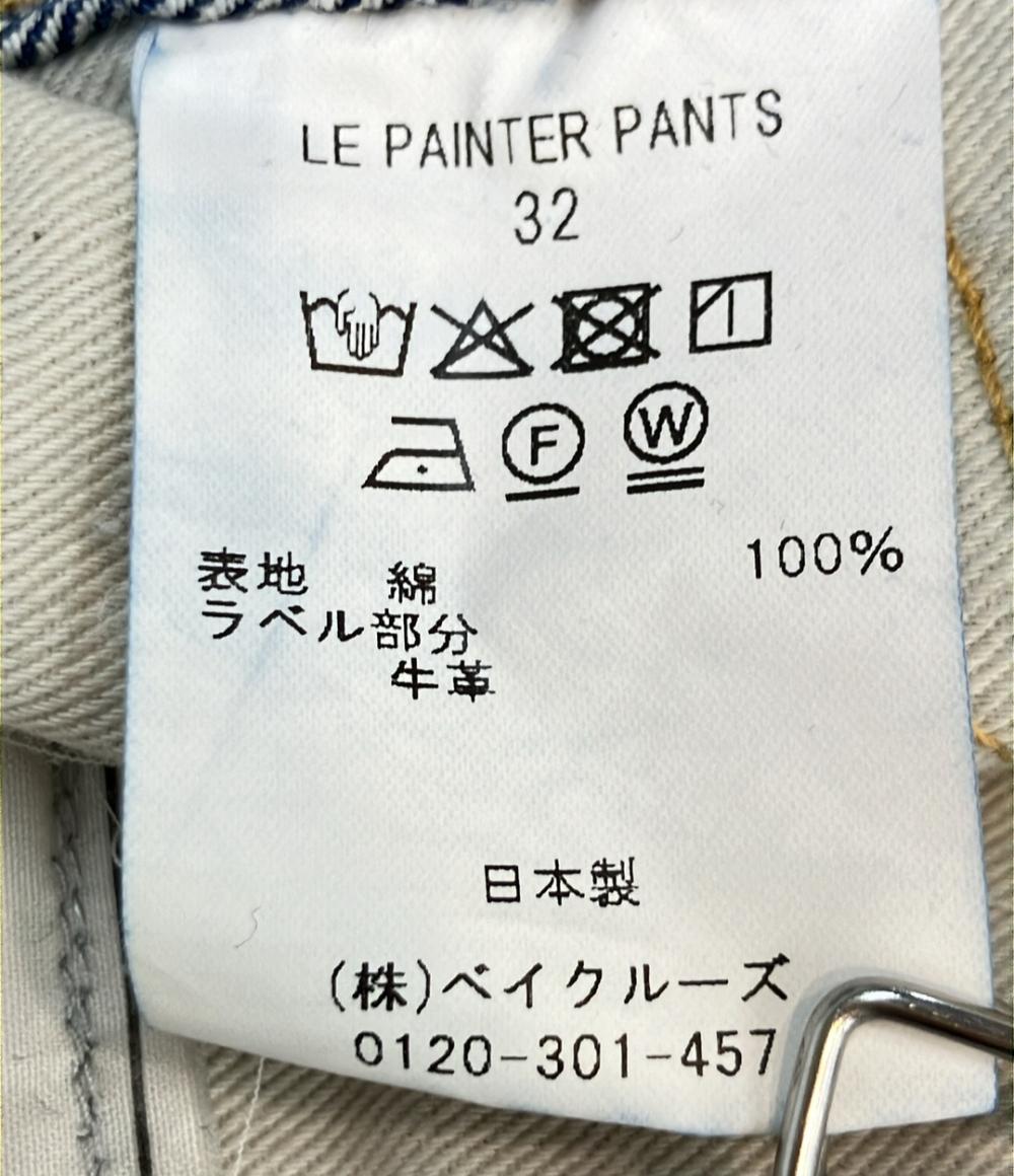 KITH New Manual デニムパンツ x New Manual Denim  ペインター ダメージ加工 25SS Kith x New Manual Denim Jeans "Indigo" 3025G160063 メンズ