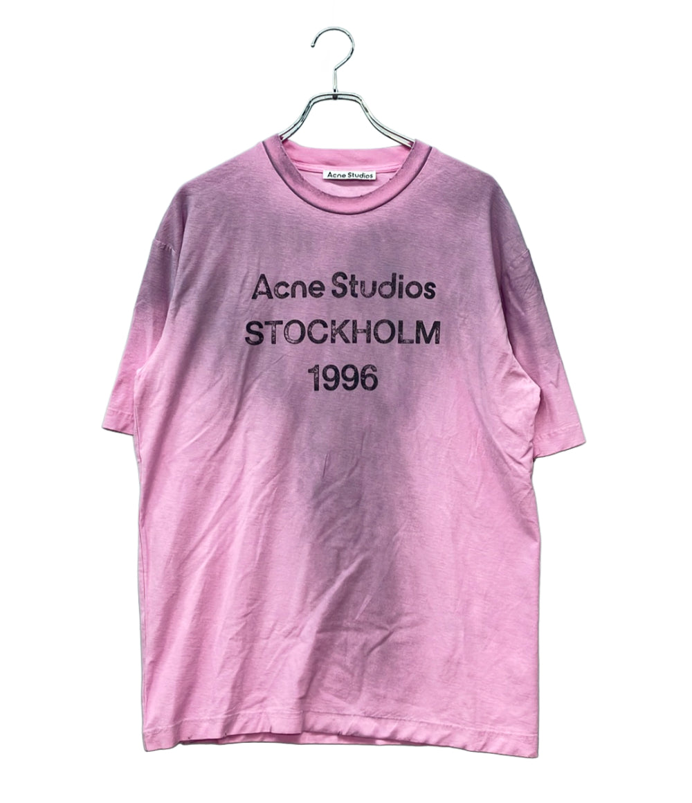 Acne Studios 半袖Tシャツ スプレーヴィンテージ 加工 ロゴ Sprayed Logo T-shirt FN-UX-TSH1000013 メンズ SIZE XS アクネ ストゥディオズ