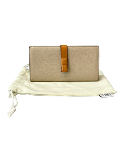 美品 ロエベ 二つ折り長財布 レディース LOEWE