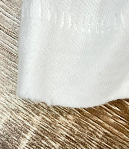 Christian Dior ERL 半袖Tシャツ × ERL ロゴ刺繍 ダメージ加工 ERL Relaxed Fit Tee 313J647A0817 メンズ SIZE L クリスチャンディオール