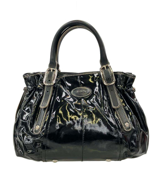 TOD'S ハンドバッグ トートバッグ エナメル Gライン レディース トッズ