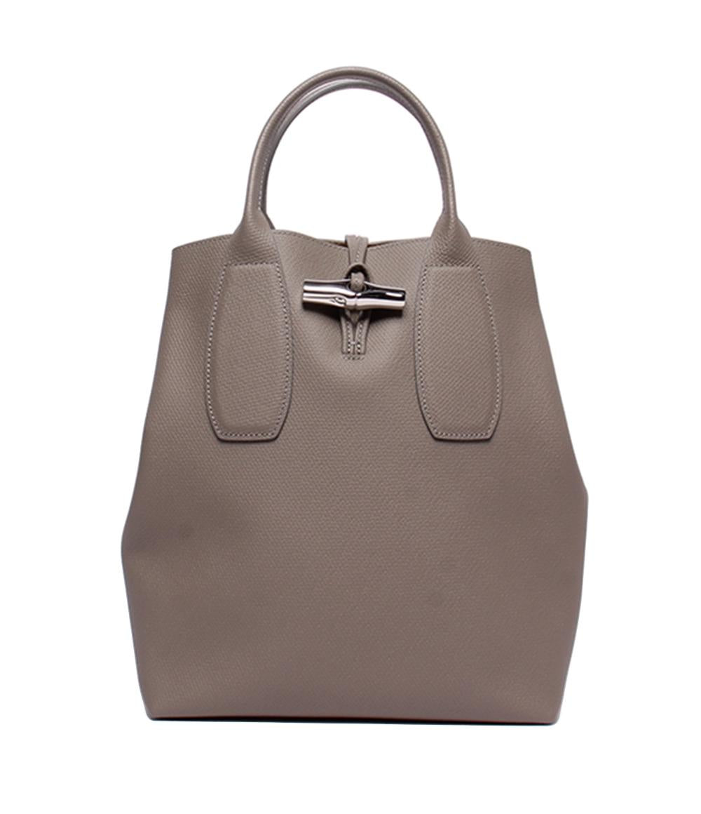 美品 Longchamp 2wayトートバッグ ショルダーバッグ 斜め掛け クロスボディ ロゾ M レディース ロンシャン