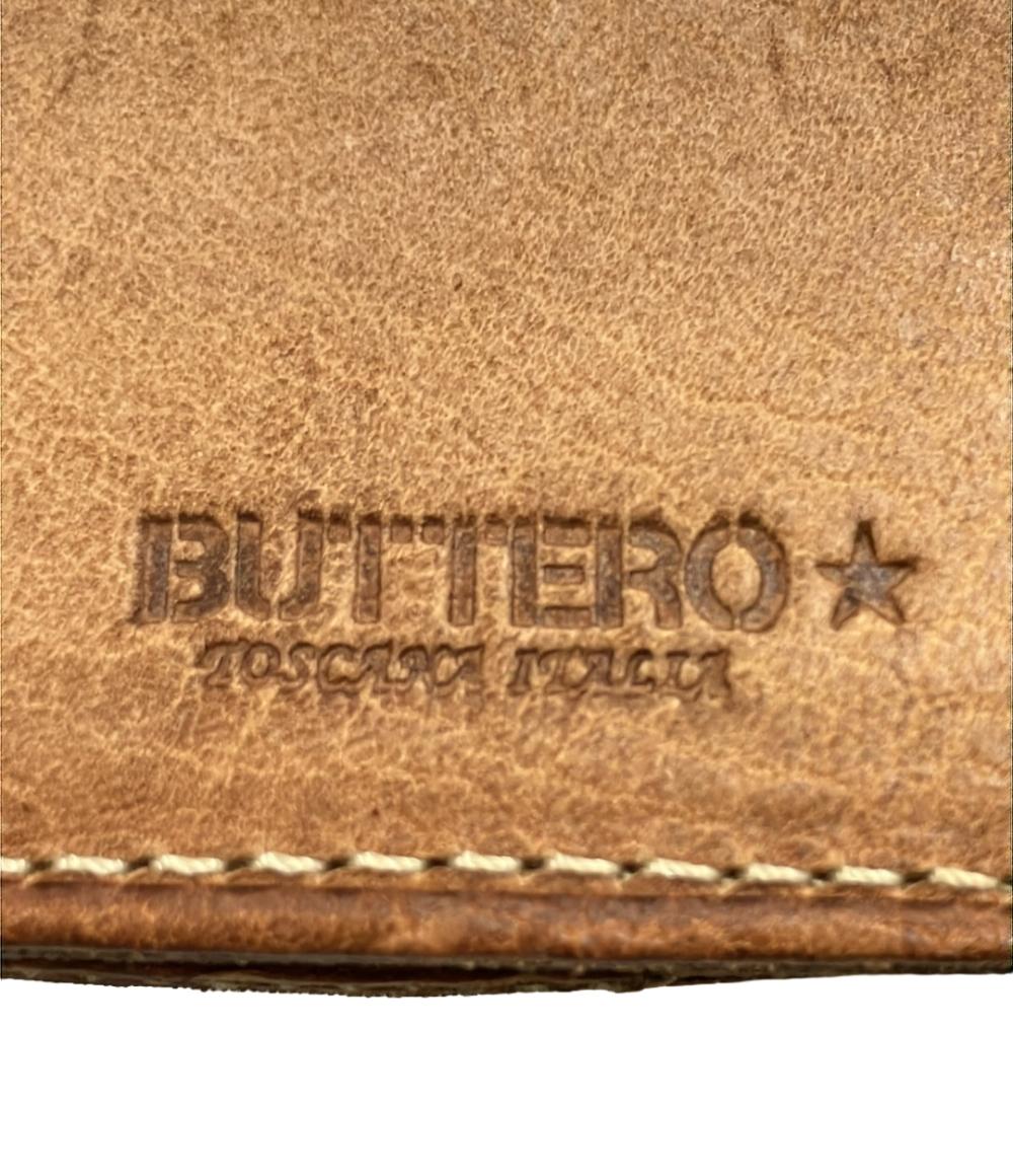 ブッテロ 三つ折り財布 レディース BUTTERO