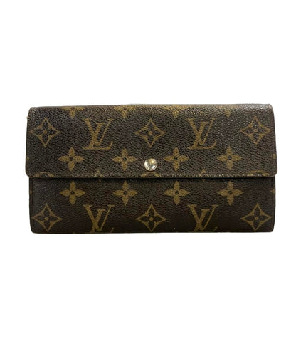 ルイヴィトン 二つ折り長財布 ポルトフォイユサラローズ モノグラムフルリ M60232 レディース LOUIS VUITTON