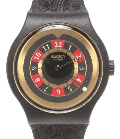 美品 Swatch 腕時計 007コラボ 消されたライセンス Licence to Kill クオーツ メンズ スウォッチ
