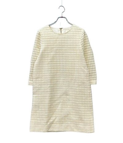 訳あり Kate Spade 花柄ワンピース 七分袖 レディース SIZE 4A (XS) ケイトスペード