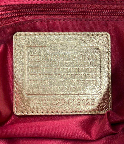 COACH ハンドバッグ ショルダーバッグ 2WAY 斜め掛け キャンバス 総柄 シグネチャー F19125 レディース コーチ