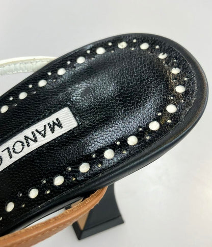 マノロブラニク ミュール レディース SIZE 35 (XS) MANOLO BLAHNIK