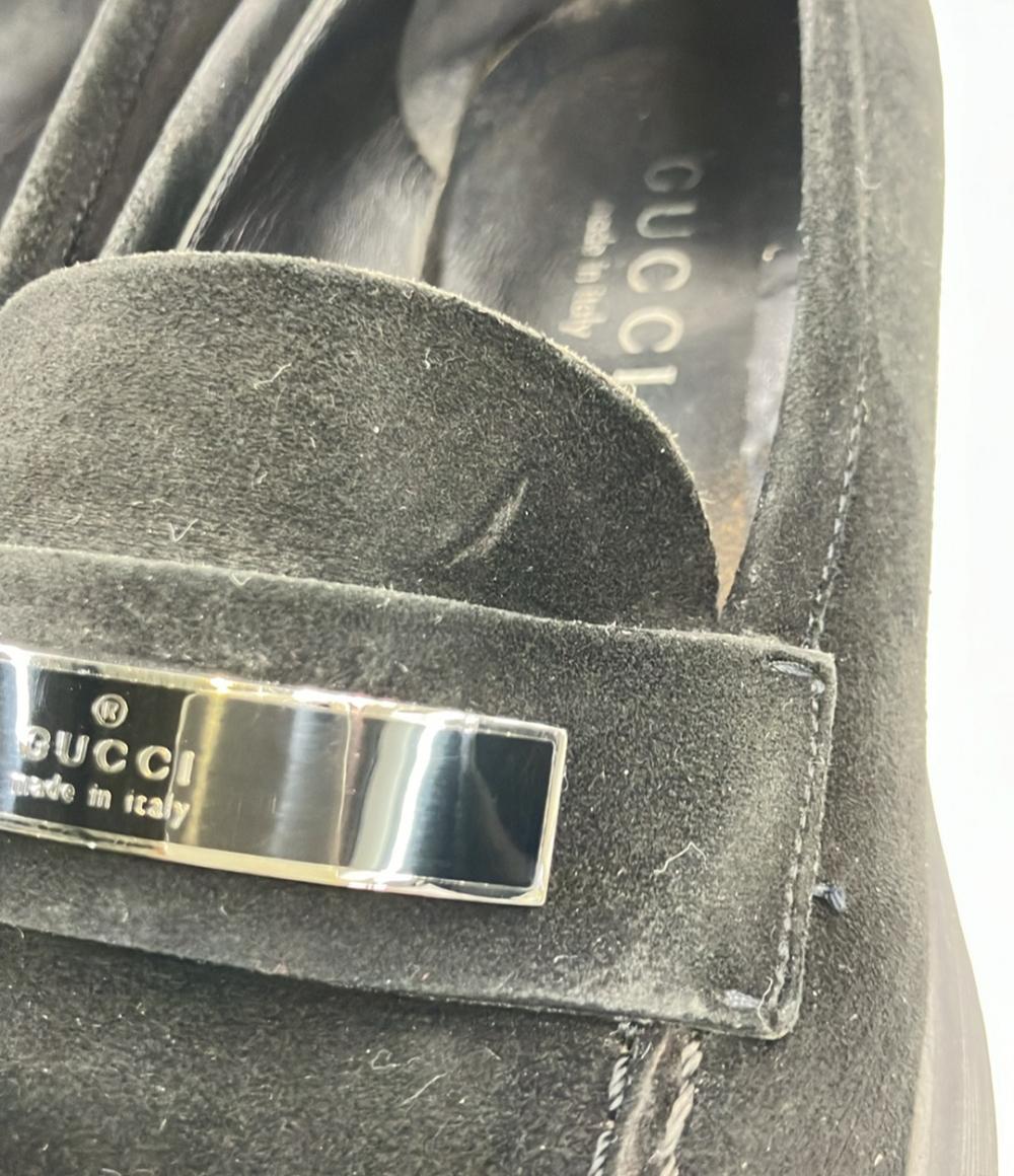 GUCCI ローファー スエード レディース SIZE 38 (25cm) グッチ