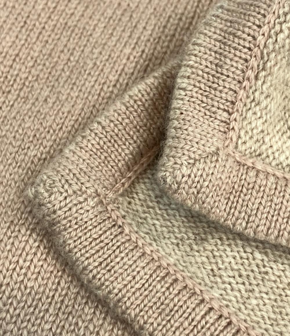 HERMES ロングスリーブ ニットワンピース 3H2500D1 レディース SIZE 38 エルメス