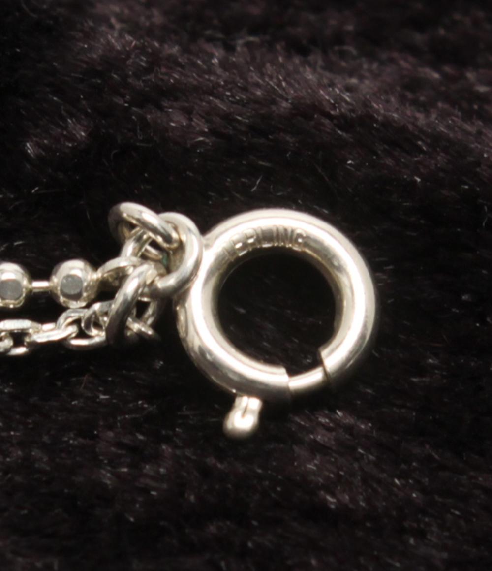 4℃ ブレスレット SV ハートモチーフ ボールチェーン レディース ヨンドシー