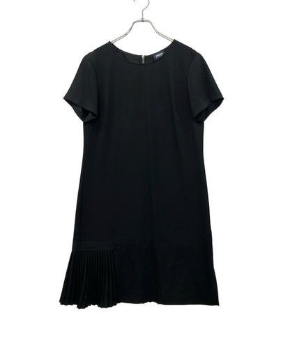 ARMANI JEANS 裾プリーツ 半袖ワンピース レディース SIZE 8 (M) アルマーニジーンズ