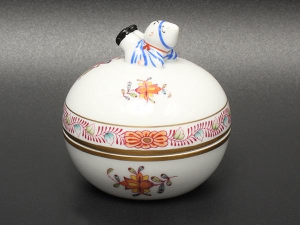 美品 ヘレンド マルボンボン 小物入れ HEREND