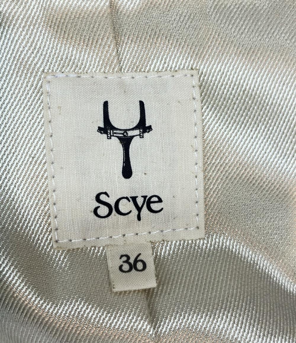 Scye ボマー ジャケット ラムスエード MA-1 12-16-63016 レディース SIZE 36 (XS) サイ