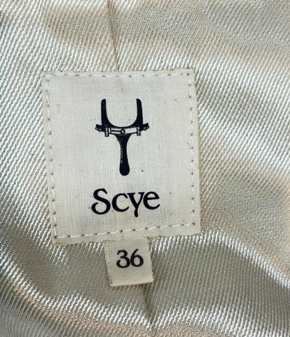 Scye ボマー ジャケット ラムスエード MA-1 12-16-63016 レディース SIZE 36 (XS) サイ
