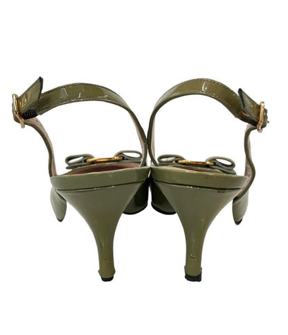 訳あり サルヴァトーレフェラガモ ミュール パンプス ヴァラ レディース SIZE 4 1/2 (XS) Salvatore Ferragamo