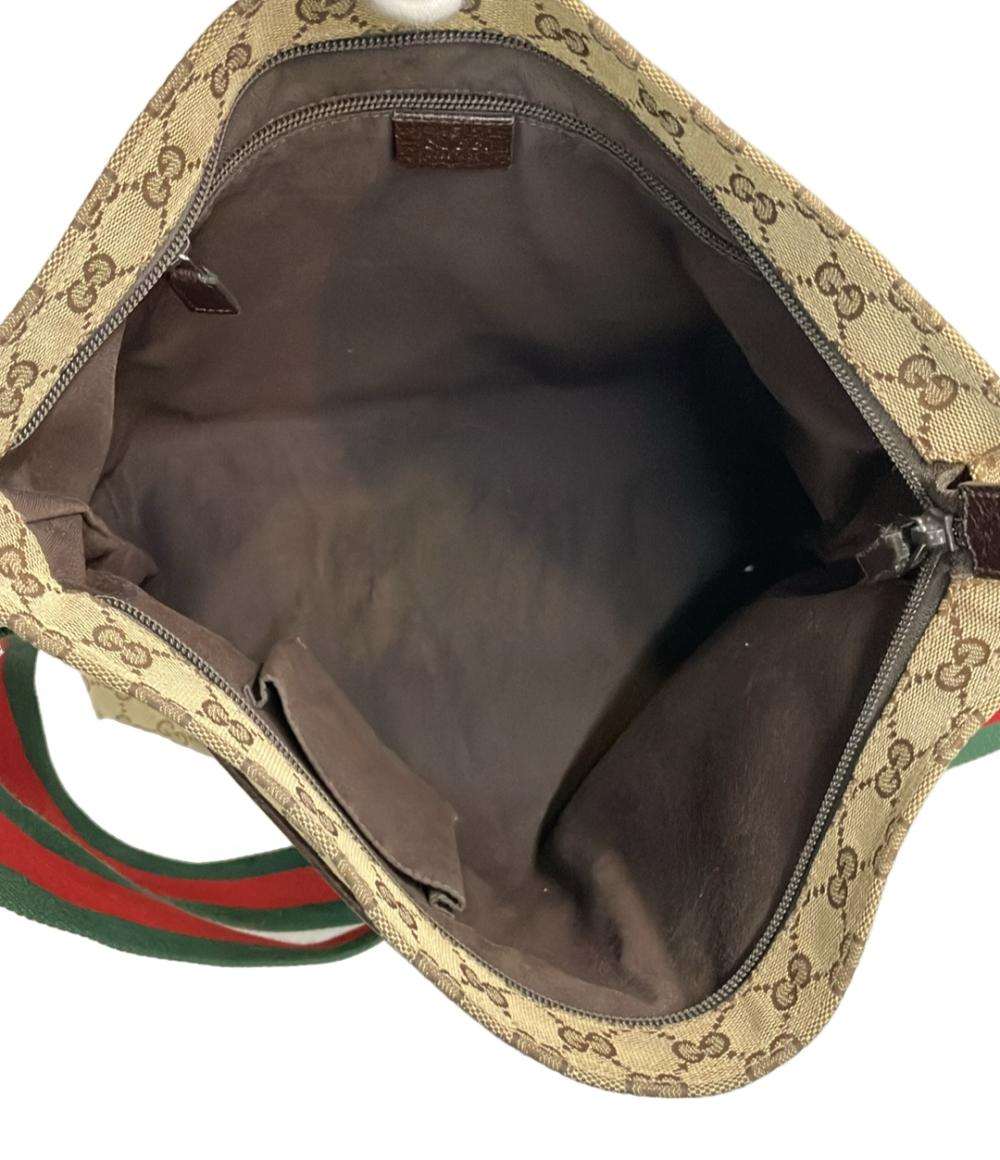 GUCCI ショルダーバッグ ワンショルダーバッグ 斜め掛け GGキャンバス