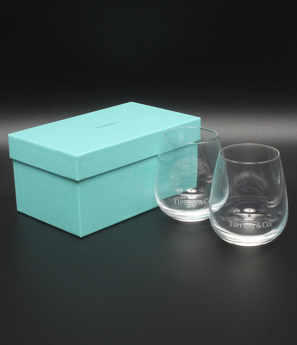 Tiffany & Co. グラス タンブラー 2点セット ペア TCO ティファニー