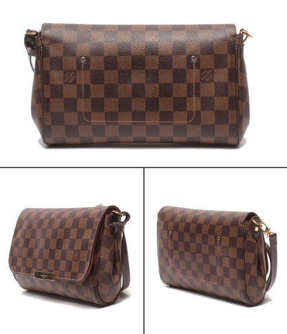 LOUIS VUITTON ショルダーバッグ 斜め掛け 肩掛け フェイボリットMM ダミエ N41129 レディース ルイ・ヴィトン