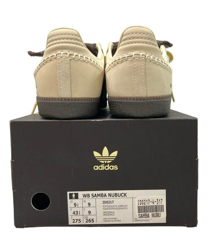 美品 adidas ローカットスニーカー × ウェールズ・ボナー サンバ ヌバック ID0217 メンズ SIZE 27.5 (L) アディダス