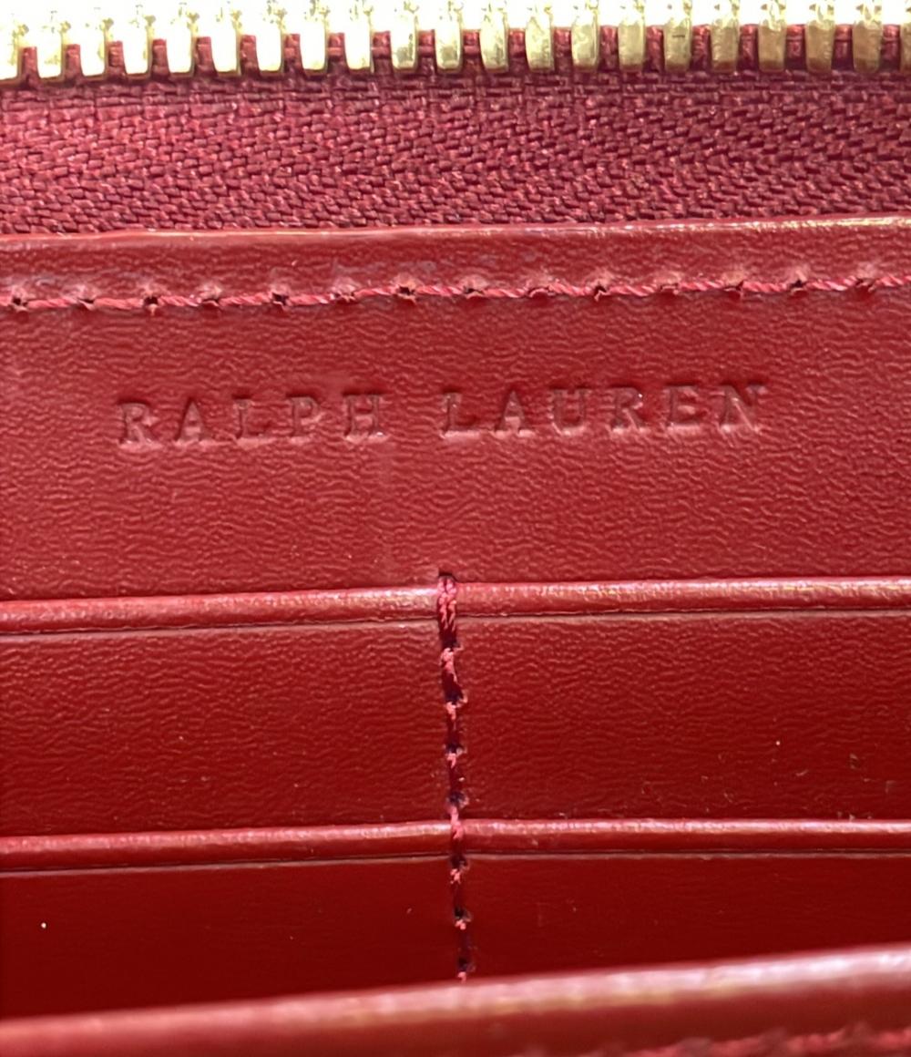 ラルフローレン ラウンドファスナー長財布 レディース RALPH LAUREN