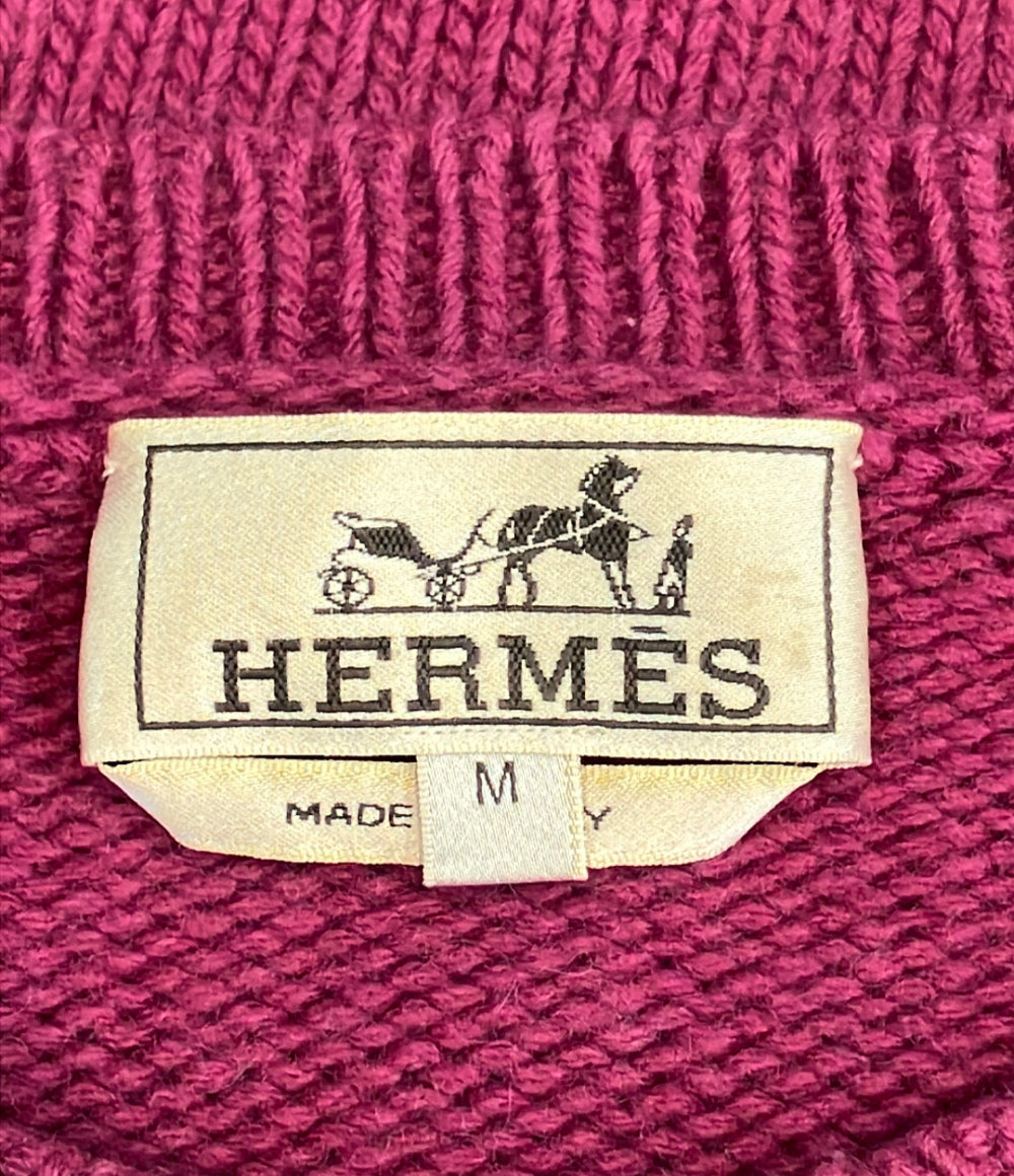 HERMES 長袖 ニット 32-5710 レディース SIZE M エルメス