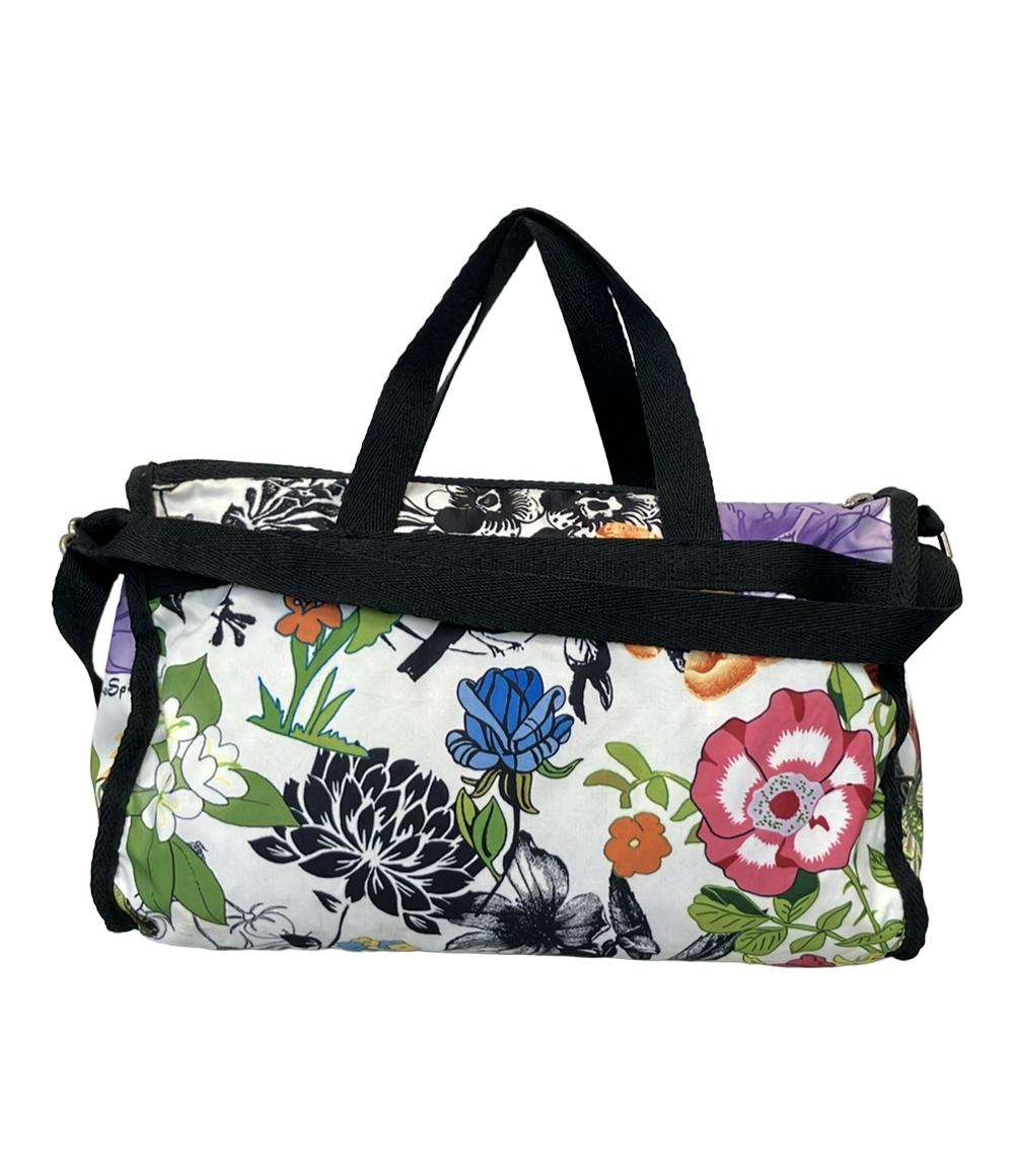 LeSportsac 2way ハンドバッグ ショルダーバッグ 肩掛け 花柄 植物柄 レディース レスポートサック