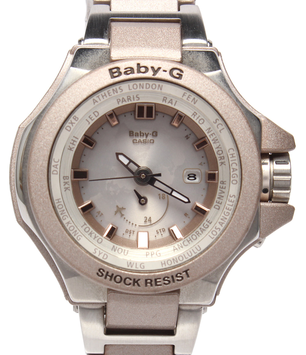 美品 CASIO 腕時計 Baby-G ソーラー BGA-1300 レディース カシオ