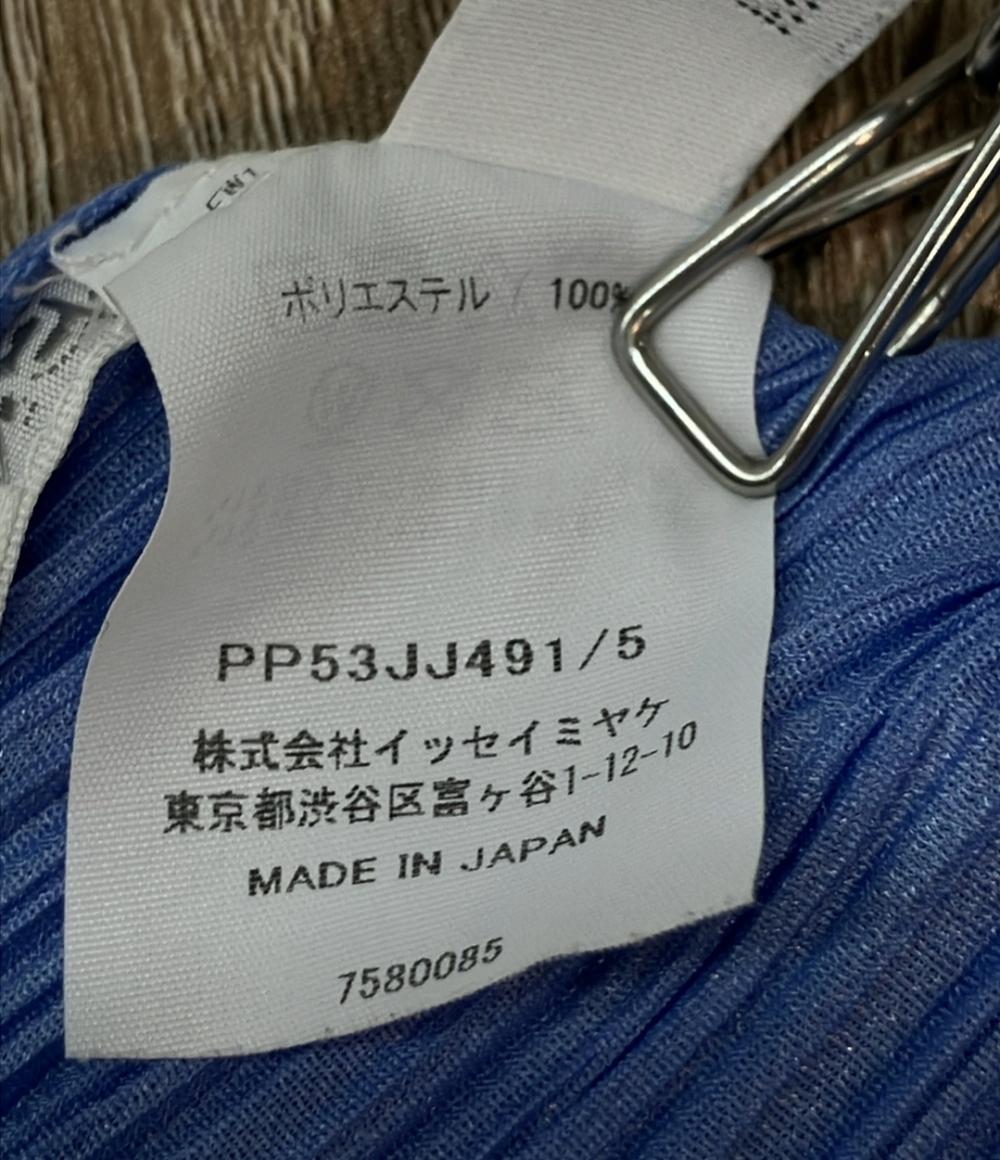 PLEATS PLEASE 長袖シャツ ブラウス ライトブルー プリーツ PLEATS PLEATS PLEASE 長袖シャツ ブラウス ライトブルー プリーツ PLEATS