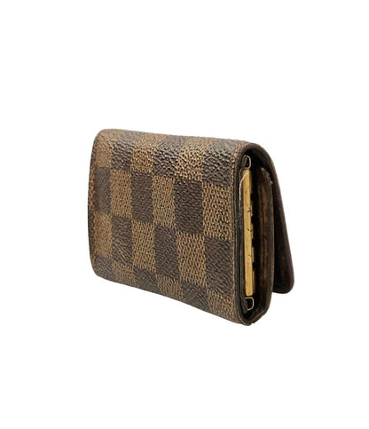 LOUIS VUITTON 4連キーケース ミュルティクレ 4 ダミエ エベヌ N62631 レディース メンズ ルイ・ヴィトン