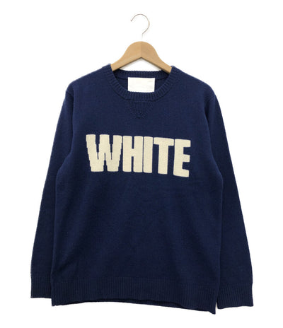 ホワイトマウンテニアリング  長袖ニット     WM1473601 メンズ SIZE 2 (L) White Mountaineering