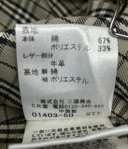 バーバリーブルーレーベル トレンチコート レディース SIZE 38 BURBERRY BLUE LABEL