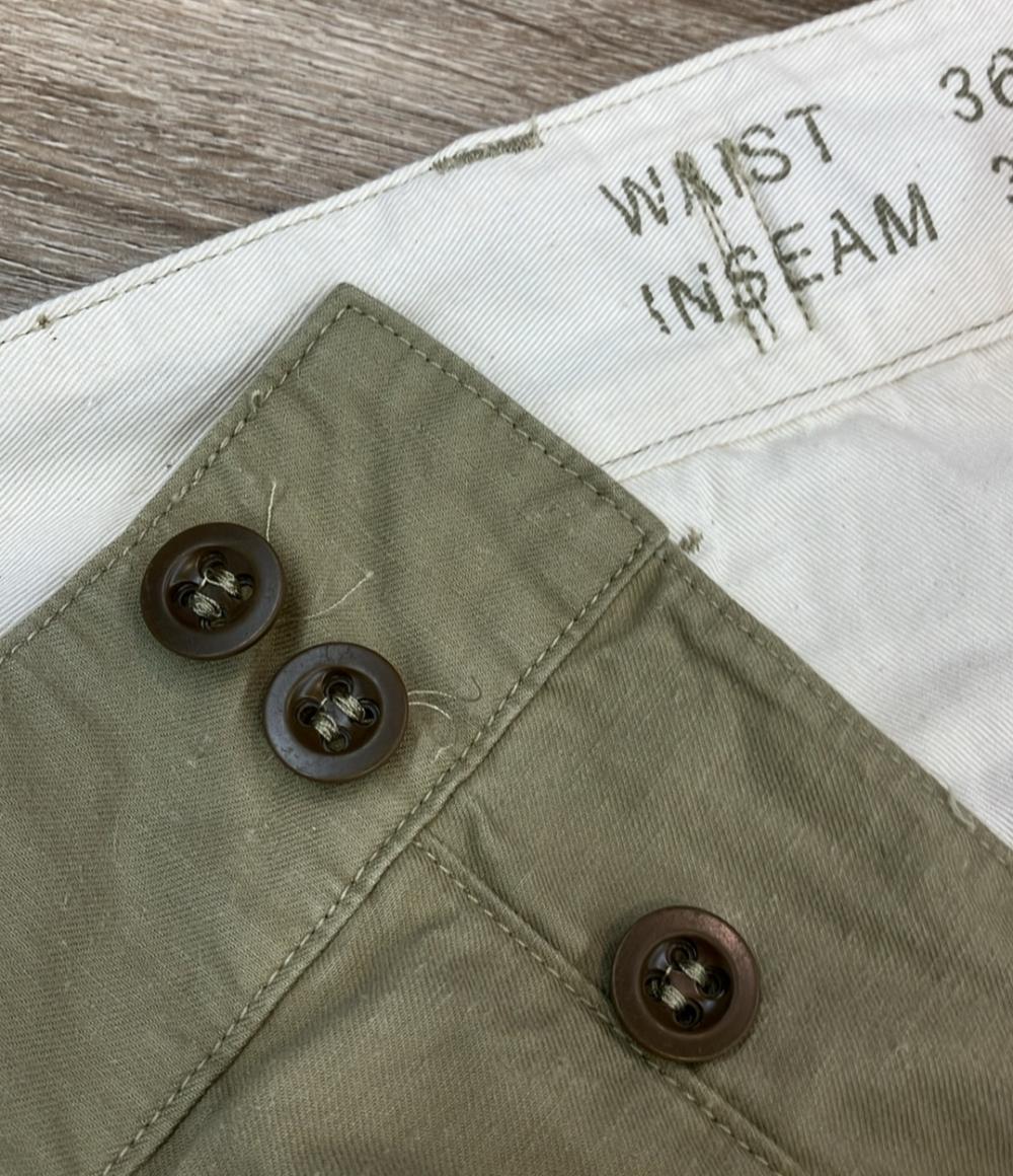 DOUBLE RL RALPH LAUREN コットンパンツ 2タック ミリタリーパンツ  サイドアジャスター  アメリカンカジュアル 782943804001 メンズ SIZE W36 L32