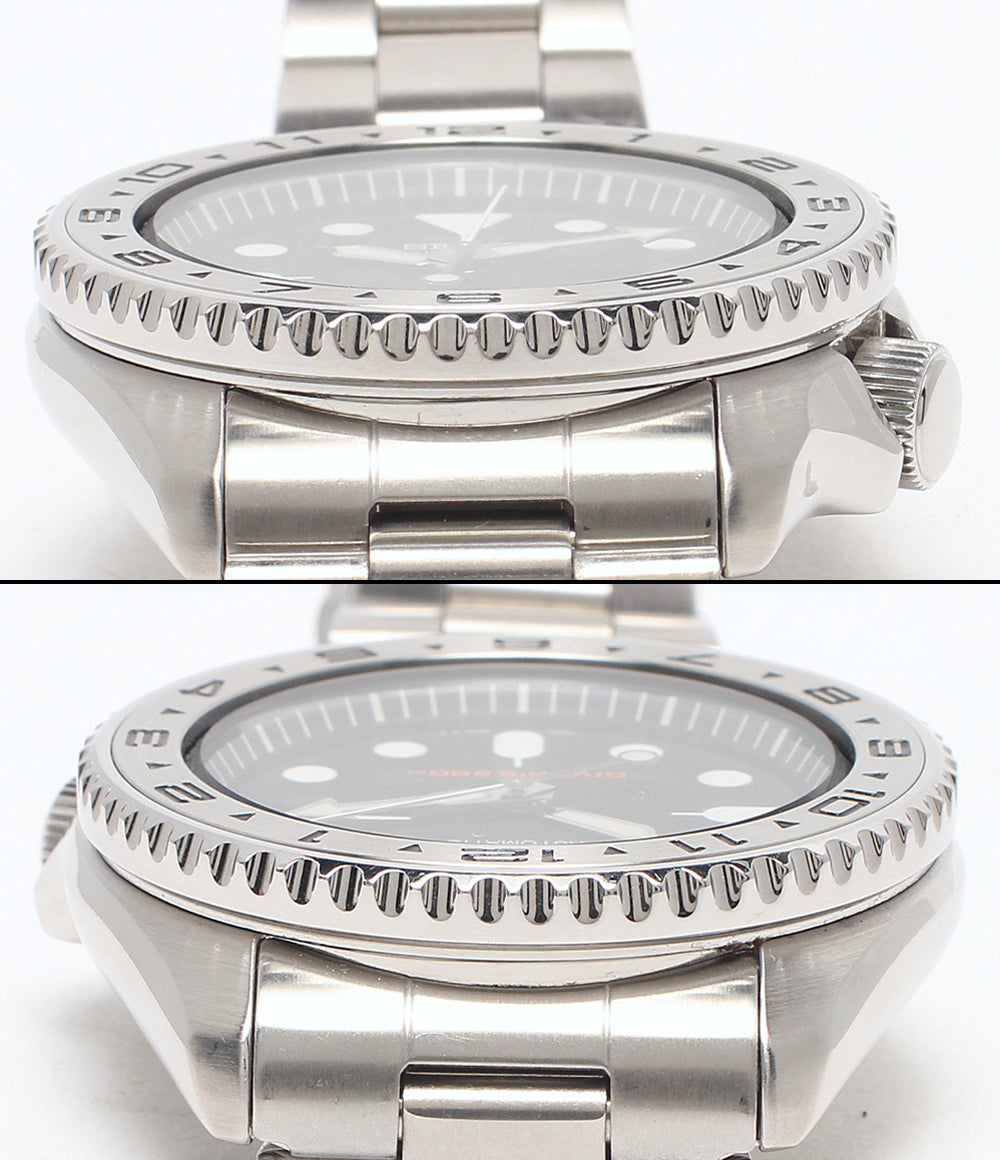 SEIKO 腕時計 自動巻き ブラック 7S26-0020 メンズ セイコー