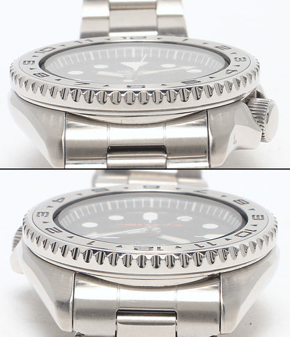 SEIKO 腕時計 自動巻き ブラック 7S26-0020 メンズ セイコー