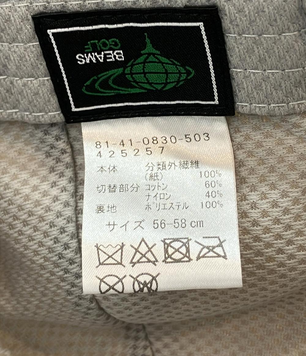 美品 ビームスゴルフ アジャスターキャップ ゴルフキャップ レディース BEAMS GOLF