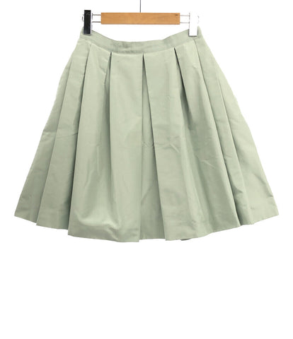 フォクシー 美品 プリーツスカート シルク100％ 36708-ssfi408t  