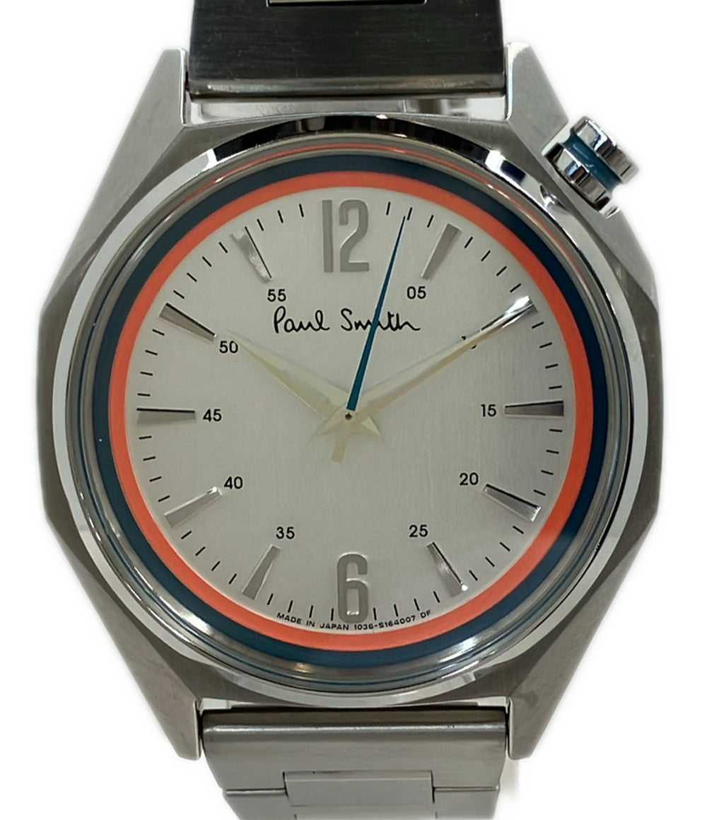 Paul Smith 腕時計 オクタゴン クオーツ シルバー 1036-S119677 メンズ ポール・スミス さ