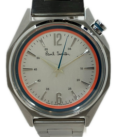 Paul Smith 腕時計 オクタゴン クオーツ シルバー 1036-S119677 メンズ ポール・スミス さ